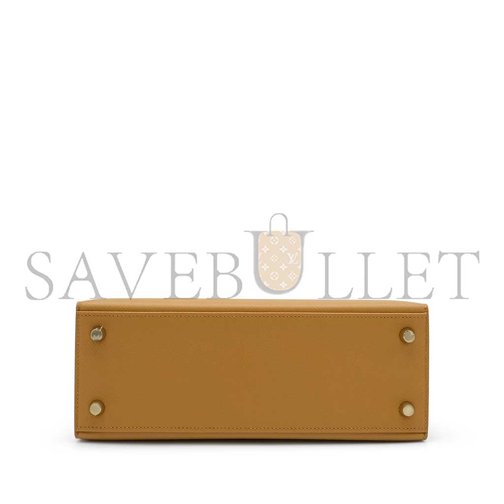 H**mes master sesame epsom kelly 25 sellier gold hardware (25*17*7cm)